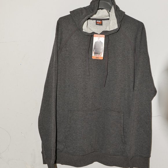 Brand New 32 Degrees Heat Mens French Terry Long Sleeve Hoodie